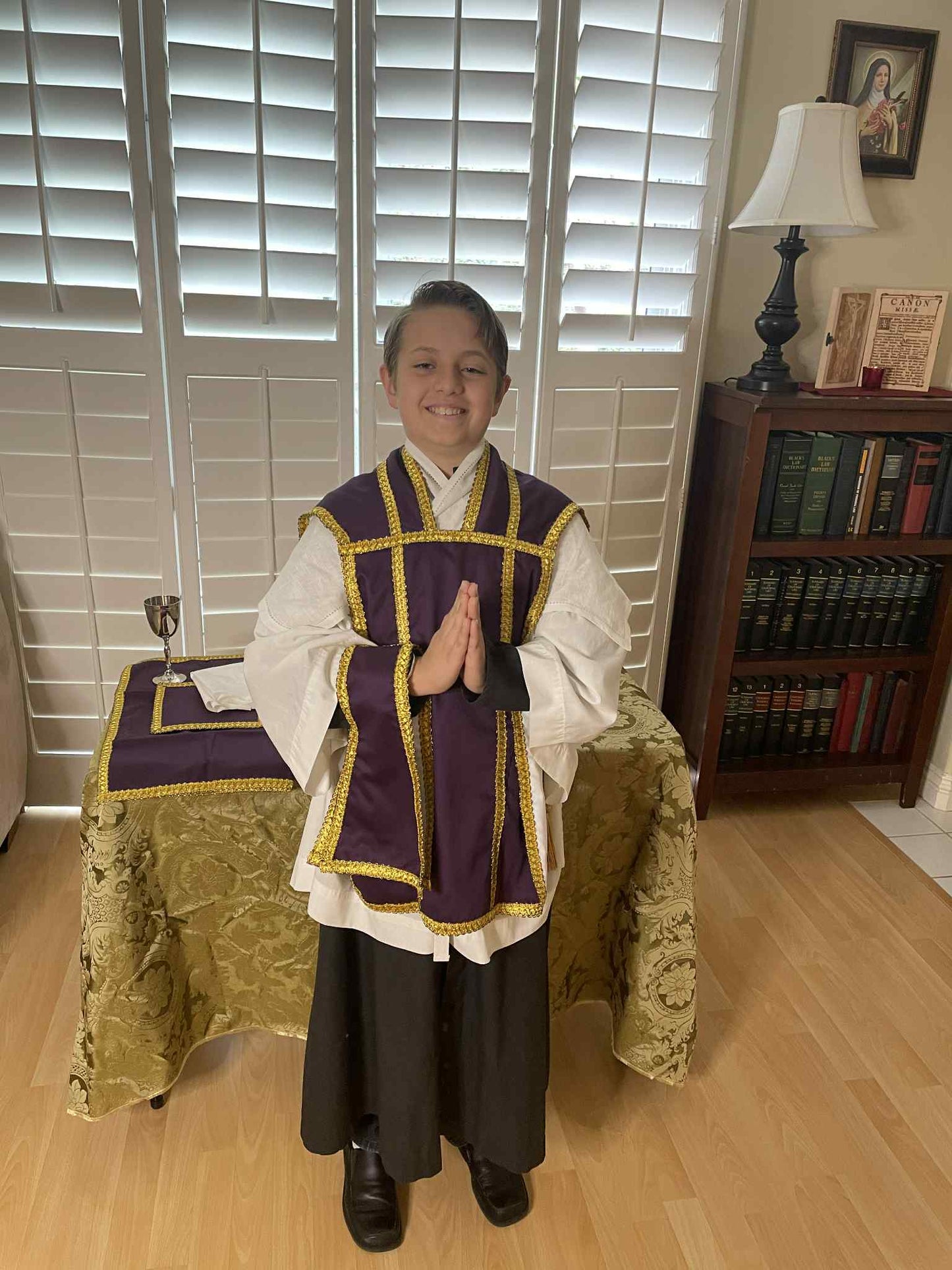 Boy's Reversible Play Vestments