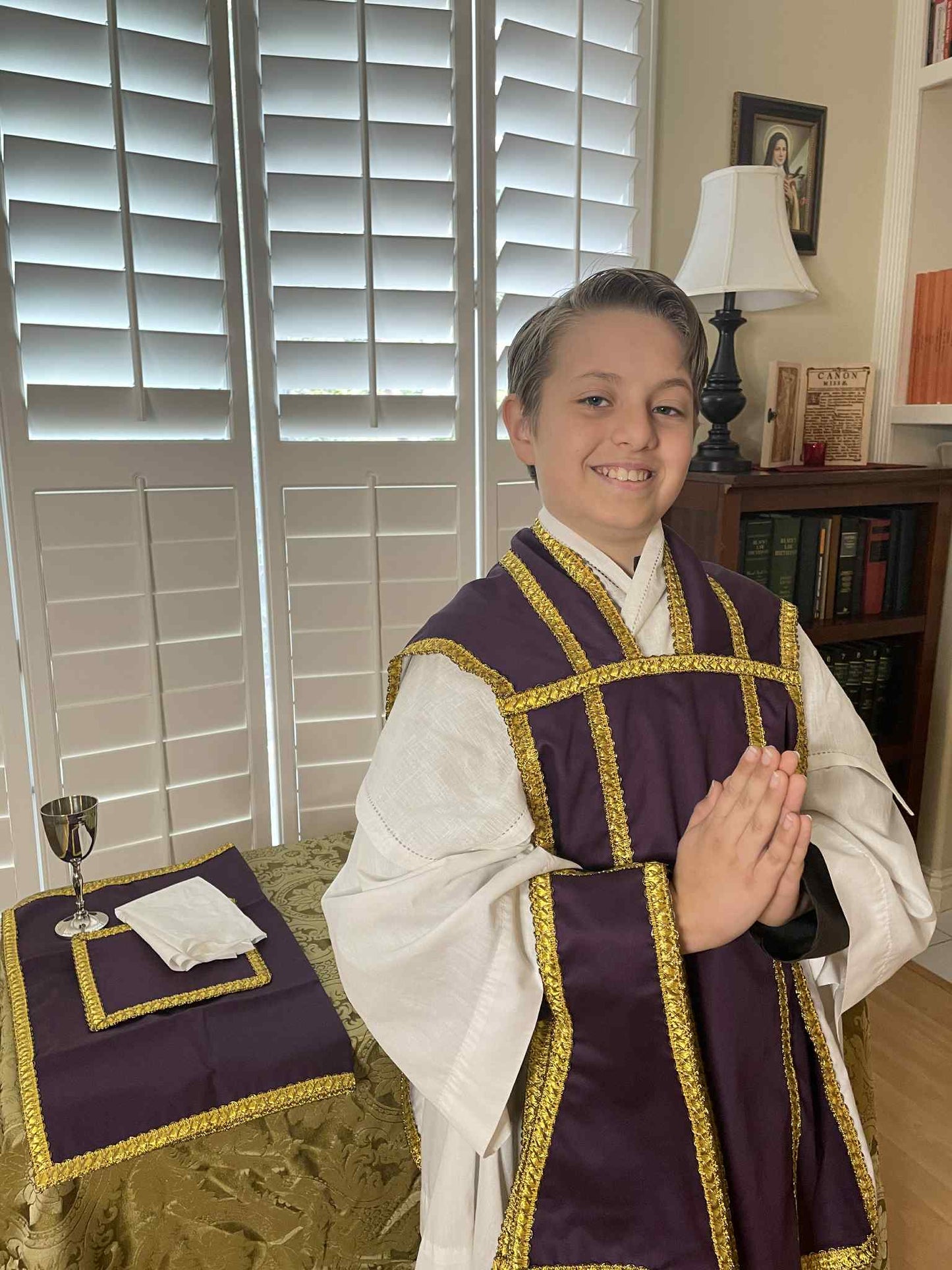 Boy's Reversible Play Vestments